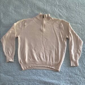 Jos. A. Bank Women's Cream Turtleneck Sweater